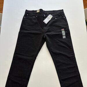 Levis 541 Athletic Taper Fit Jeans Men's Stretch 38x34 Flex Denim Black NWT